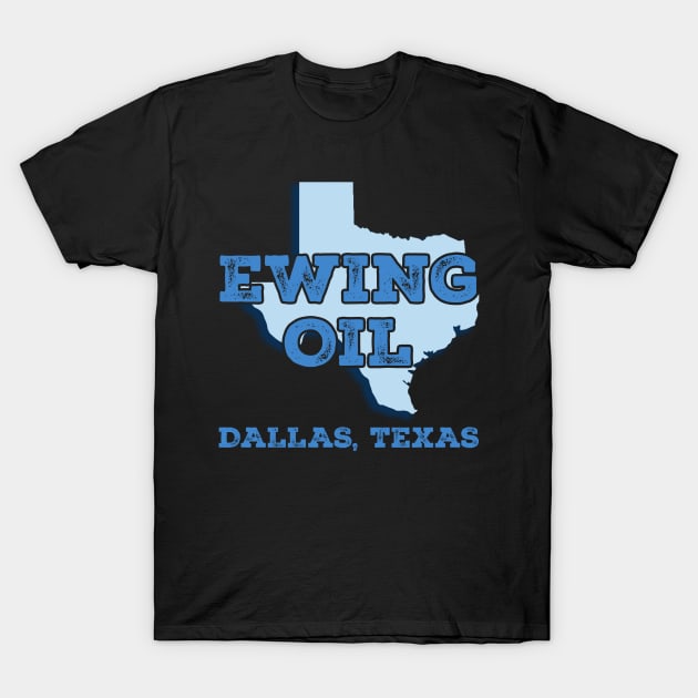 ewing-oil T-Shirt by Tamsin Coleart